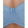 Бюстгальтер балконет Elli 7055 голубой, Цвет: голубой, Размеры: 75F, изображение 4