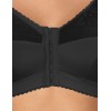 Бюстгальтер с застежкой спереди Gaia 1163 RACHELA M черный, Цвет: черный, Размеры: 105I, изображение 4