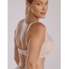 Кружевной бюстгальтер с пуш-ап Kinga LUNA 1103-PU светло-бежевый, Цвет: светло-бежевый, Размеры: 80D, изображение 2