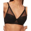 Бюстгальтер балконет со съемным пуш-ап Kinga COMFORT 750-PU черный, Цвет: черный, Размеры: 65B