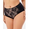 Трусы слипы высокие Milavitsa 256180 черный с нюдом, Цвет: черный с нюдом, Размеры: 4XL