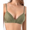 Бюстгальтер без косточек Mioocchi RIANA 8157 oliva, Цвет: oliva (оливковый), Размеры: 80B