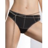 Трусы бразилиана Mioocchi RIANA 8255 nero, Цвет: nero (черный), Размеры: S
