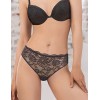 Кружевные трусы бразилиана Mioocchi MALENA 8216 nero, Цвет: nero (черный), Размеры: S