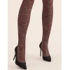 Колготки с узором Gabriella 309 CAMEO coffee 60 den, Цвет: коричневый, Размеры: 4