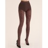 Колготки с узором Gabriella 309 CAMEO coffee 60 den, Цвет: коричневый, Размеры: 4, изображение 2