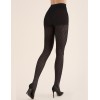 Колготки с геометрическим узором Gabriella 312 WAWES nero 80 den, Цвет: чёрный, Размеры: 2, изображение 2