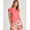 Пижама из хлопка с шортами Taro TESSA 3115-01, Цвет: коралловый, Размеры: S, изображение 3