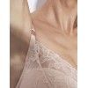 Бюстгальтер кружевной пуш-ап Alles SUBLIME P-UP light beige, Цвет: натуральный, Размеры: 100B, изображение 5