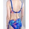 Разноцветный купальник Aquarilla 532 FIORANA multicolor, Цвет: синий, Размеры: 70E, изображение 3