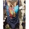 Темно-синий купальник Aquarilla 557 ANTELLA multicolor-navyblue, Цвет: темно-синий, Размеры: 80D, изображение 4