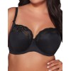 Бюстгальтер с мягкой чашкой Ava CAMELLIA 2111 M черный, Цвет: черный, Размеры: 75F