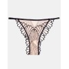 Трусики танга Esotiq NUGAT 41403 бежевый+черный, Цвет: бежевый+черный, Размеры: L, изображение 5