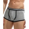 Трусы боксеры мужские Jolidon N296MJ grey melange, Цвет: grey melange (серый), Размеры: M
