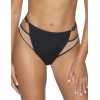 Трусики бразилиана Novika LEAH BLACK brazyliany, Цвет: черный, Размеры: 2XL