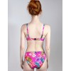 Цветной купальник бандо с пуш-ап Verano LIV multicolor-pink, Цвет: розовый, Размеры: S, изображение 2