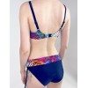Раздельный купальник Verano ROSITA multicolor-navyblue, Цвет: темно-синий, Размеры: M, изображение 3