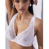 Бюстгальтер бралетт на косточках Alles GLOW M plus bralette white, Цвет: белый, Размеры: 100B, изображение 3