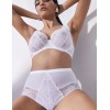 Бюстгальтер бралетт на косточках Alles GLOW M plus bralette white, Цвет: белый, Размеры: 100B, изображение 6