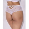 Стринги завышенные Alles GLOW stringi classic white, Цвет: белый, Размеры: S, изображение 2