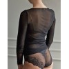 Кофта с длинным рукавом Janira GRETA 1045121 negro, Цвет: negro (черный), Размеры: S, изображение 2