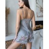 Шелковый комплект топ и шорты Mia-Amore AMELY 5042 серый, Цвет: серый, Размеры: 2XL, изображение 2