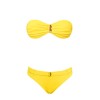 Раздельный купальник бандо Sielei S57+NS61 giallo, Цвет: giallo (желтый), Размеры: 75B, изображение 2