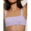Пляжный бюст-топ Ysabel Mora 82420 сиреневый/белый, Цвет: сиреневый/белый, Размеры: 70B