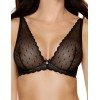 Кружевной бюстгальтер бралетт Gorteks FARGO B2 M, Цвет: черный, Размеры: 70D