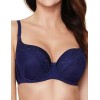 Бюстгальтер балконет Gorteks YVETTE B4 U темно-синий, Цвет: темно-синий, Размеры: 80C