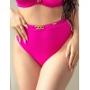 Плавки бразилиана Kris Line CALIFORNIA brasyliana high waist фуксия, Цвет: фуксия, Размеры: L