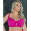 Мягкий бюстгальтер от купальника Kris Line CALIFORNIA soft full cup фуксия, Цвет: фуксия, Размеры: 65G, изображение 3