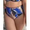 Яркие высокие плавки Kris Line MONACO Briefs High Waist, Цвет: мульти, Размеры: M