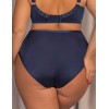 Трусы высокие Kris Line MYSTERY high waist, Цвет: темно-синий, Размеры: XS, изображение 2