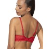 Кружевной бюстгальтер пуш-ап MAT ESTELLE Czerwony M-0198-11, Цвет: красный, Размеры: 70B, изображение 2