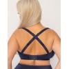 Бюстгальтер балконет Kris Line MYSTERY balkonette MHM, Цвет: темно-синий, Размеры: 75B, изображение 2