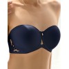Бюстгальтер балконет Kris Line MYSTERY balkonette MHM, Цвет: темно-синий, Размеры: 75B, изображение 5