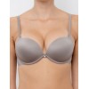 Бюстгальтер супер пуш-ап воздушно-гелевый Lormar DOUBLE corteccia, Цвет: corteccia (кофе), Размеры: 70B