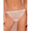 Кружевные трусики стринги Mioocchi DENISA 8262 latte di cocco, Цвет: latte di cocco (коко, Размеры: S