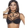 Бюстгальтер с мягкими чашками Novika ZOELLE N03 M черный, Цвет: черный, Размеры: 100D, изображение 4