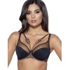 Бюстгальтер с мягкими чашками Novika ZOELLE N03 M черный, Цвет: черный, Размеры: 100D, изображение 2