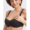 Бюстгальтер балконет Simona M 608 черный, Цвет: черный, Размеры: 75D, изображение 3