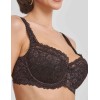 Бюстгальтер балконет Simona M 608 шоколад, Цвет: шоколад, Размеры: 75F, изображение 3