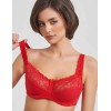 Бюстгальтер мягкий Simona M 912 красный, Цвет: красный, Размеры: 80F, изображение 3