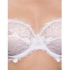 Кружевной бюстгальтер Lormar Curvy YOURBODY bianco, Цвет: bianco (белый), Размеры: 70B, изображение 4