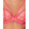 Бюстгальтер со съемным пуш-ап Ava PERLASH 2073 P-UP Coral, Цвет: коралл, Размеры: 70F, изображение 4
