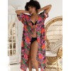 Яркий пляжный халат Mia-Amore HAVANA 5260, Цвет: мультицвет, Размеры: 2XL/3XL