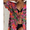 Яркий пляжный халат Mia-Amore HAVANA 5260, Цвет: мультицвет, Размеры: 2XL/3XL, изображение 5