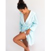 Халат с капюшоном Sensis GRETA, Цвет: бирюзовый, Размеры: L/XL, изображение 2