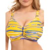 Бюстгальтер-топ пляжный Akcent 2422 M, Цвет: желтый, Размеры: 70J